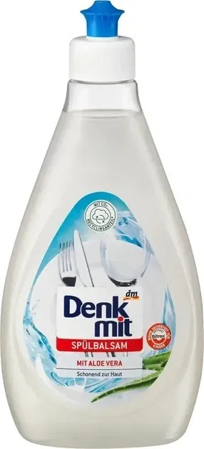 Засіб для миття посуду Denkmit Бальзам з алое вера, 500 мл 00